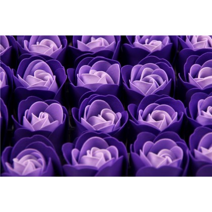 {READY STOCK} 1 Pcs Fragrance Three Layer Soap Flower Without Base Wedding/Valentine Days Gift 玫瑰香皂花Bunga Wangi