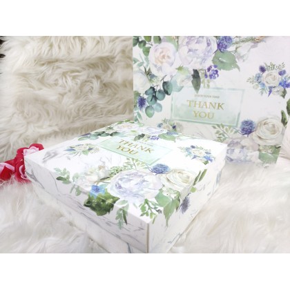 {READY STOCK} 1 Set Gift Box [Box + Paper Bag] Festival Wedding Valentine Days Door/Party Gift Box 伴手礼盒结婚喜糖盒包装盒手提袋套装