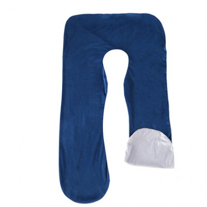 {READY STOCK} U Shape Maternity Pillow Pregnant Side Bedding Full Cotton Pregnancy Nursing Pillow U型孕妇枕哺乳 Bantal Menyusu