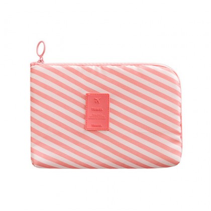 {M'SIA STOCK} Perfect Travel Organizer Bag USB Charging Ear Phone Storage Bag Pouch 多功能电源数据线充电器便携 Beg Wire Power Bank