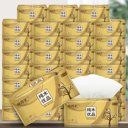 {M'SIA STOCK} Organic Wood Pulp Soft Facial Tissues Natural Face Tissues 原生木浆家用面巾纸餐巾纸 {M'SIA STOCK} Organic Wood Pulp Soft Facial Tissues Natural Face Tissues 原生木浆家用面巾纸餐巾纸