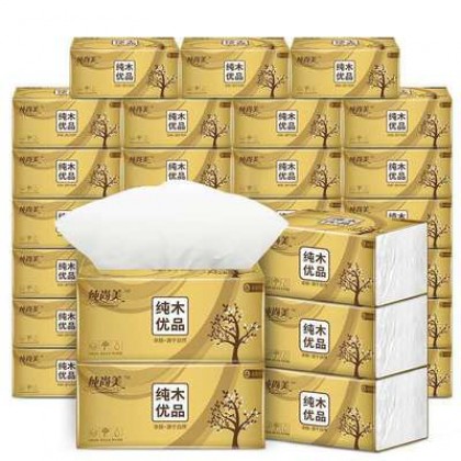 {M'SIA STOCK} Organic Wood Pulp Soft Facial Tissues Natural Face Tissues 原生木浆家用面巾纸餐巾纸 {M'SIA STOCK} Organic Wood Pulp Soft Facial Tissues Natural Face Tissues 原生木浆家用面巾纸餐巾纸