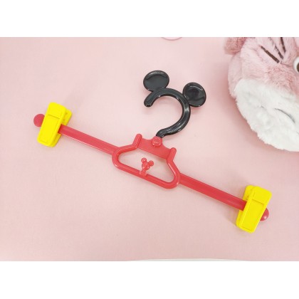 Mickey/Minnie/Hello Kitty/Winnie The Pooh Cartoon Baby Kids Plastic Clothes/Pants Hanger 儿童卡通裤架小孩宝宝塑料实心晾衣架裙 Mickey/Minnie/Hello Kitty/Winnie The Pooh Cartoon Baby Kids Plastic Clothes/Pants Hanger 儿童卡通裤架小孩宝宝塑料实心晾衣架裙