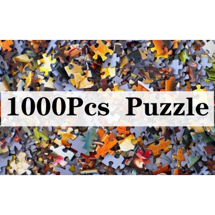 {M'SIA STOCK} 1000pcs Mini Puzzles 75*50cm Educational Jigsaw Puzzle One Piece/Naruto 成人1000片海贼王/火影忍者益智拼图玩具Kartun Jigsaw