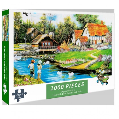 {M'SIA STOCK} 1000pcs Mini Puzzles 75*50cm Educational Jigsaw Puzzle One Piece/Naruto 成人1000片海贼王/火影忍者益智拼图玩具Kartun Jigsaw
