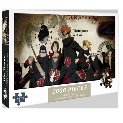 {M'SIA STOCK} 1000pcs Mini Puzzles 75*50cm Educational Jigsaw Puzzle One Piece/Naruto 成人1000片海贼王/火影忍者益智拼图玩具Kartun Jigsaw