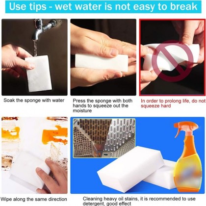 {READY STOCK} 1pcs White Nano Magic Cleaning Sponge Kitchen Powerful Decontamination Cleaning Descaling Sponge 去污强力纳米海绵 {READY STOCK} 1pcs White Nano Magic Cleaning Sponge Kitchen Powerful Decontamination Cleaning Descaling Sponge 去污强力纳米海绵