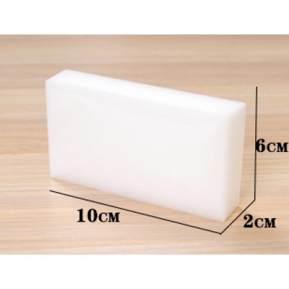 {READY STOCK} 1pcs White Nano Magic Cleaning Sponge Kitchen Powerful Decontamination Cleaning Descaling Sponge 去污强力纳米海绵 {READY STOCK} 1pcs White Nano Magic Cleaning Sponge Kitchen Powerful Decontamination Cleaning Descaling Sponge 去污强力纳米海绵