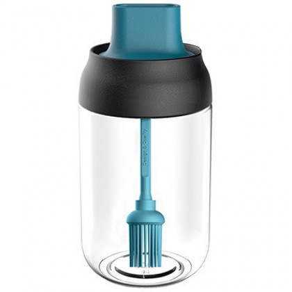 {M'SIA STOCK} Kitchen Glass Seasoning Bottle Spice Jar Sealed Condiment Bottle Household Condiment Jar防潮调味罐Balang Rempah
