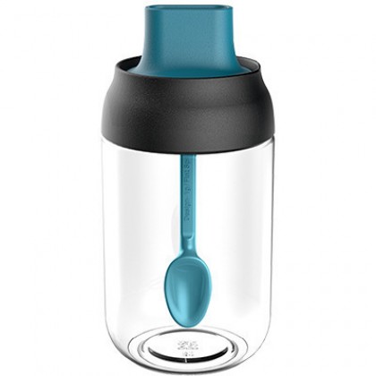 {M'SIA STOCK} Kitchen Glass Seasoning Bottle Spice Jar Sealed Condiment Bottle Household Condiment Jar防潮调味罐Balang Rempah