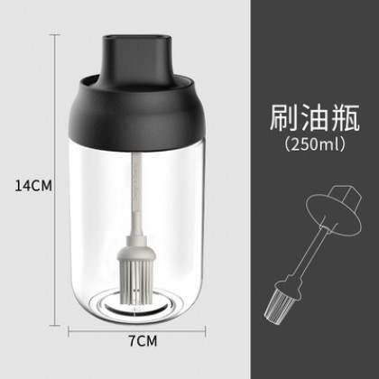 {M'SIA STOCK} Kitchen Glass Seasoning Bottle Spice Jar Sealed Condiment Bottle Household Condiment Jar防潮调味罐Balang Rempah