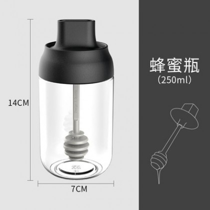 {M'SIA STOCK} Kitchen Glass Seasoning Bottle Spice Jar Sealed Condiment Bottle Household Condiment Jar防潮调味罐Balang Rempah