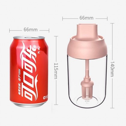{M'SIA STOCK} Kitchen Glass Seasoning Bottle Spice Jar Sealed Condiment Bottle Household Condiment Jar防潮调味罐Balang Rempah