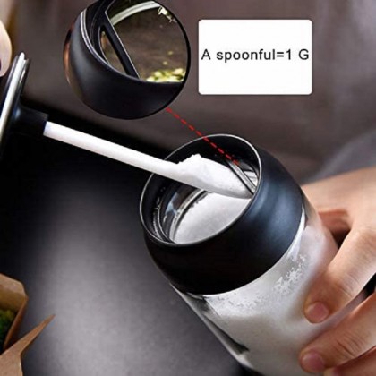 {M'SIA STOCK} Kitchen Glass Seasoning Bottle Spice Jar Sealed Condiment Bottle Household Condiment Jar防潮调味罐Balang Rempah