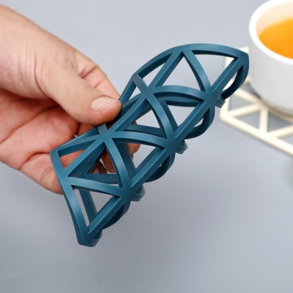 {M'SIA STOCK} Silicone Heat Insulation Pad Nordic Style Anti-heat Hot Pot Table Mat Coaster Pad Cup Mat Coffee Pad 隔热垫防滑
