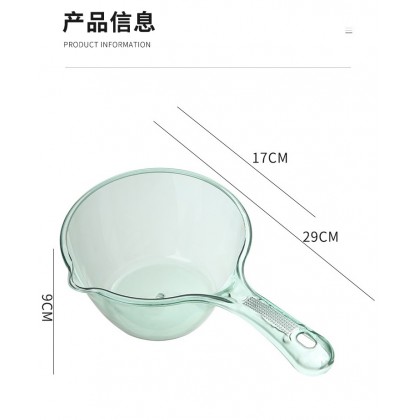 {READY STOCK} Multifunctional Household Thickened Long Handle Plastic Water Scoop 水瓢家用厨房塑料水勺Plastic Dipper/Gayung Mandi