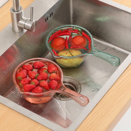 {READY STOCK} Multifunctional Household Thickened Long Handle Plastic Water Scoop 水瓢家用厨房塑料水勺Plastic Dipper/Gayung Mandi