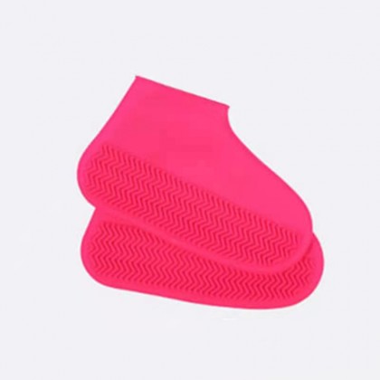 M size Waterproof Shoes Cover Environmental Protection Reusable Anti-Slip M尺码硅胶鞋套防水加厚防滑 Penutup Kasut Kalis Air