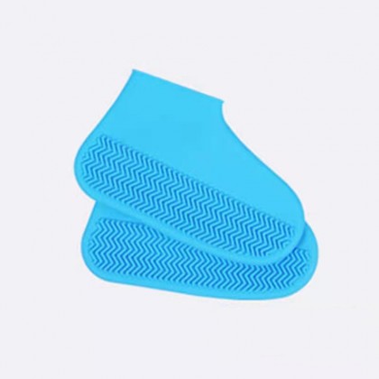 M size Waterproof Shoes Cover Environmental Protection Reusable Anti-Slip M尺码硅胶鞋套防水加厚防滑 Penutup Kasut Kalis Air