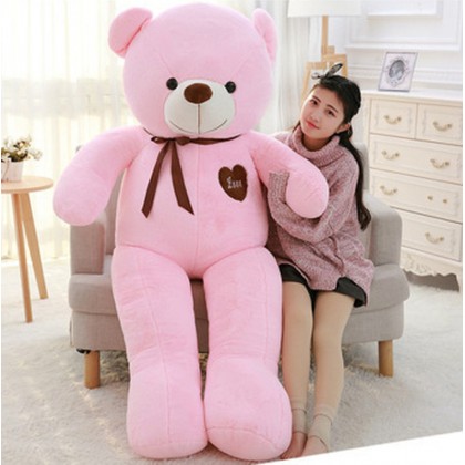 {M'SIA STOCK} Love Teddy SOFTTOYS/PLUSHTOYS/KIDSTOYS/DOLL 70CM 爱心泰迪熊娃娃玩具公仔70厘米 Anak Patung