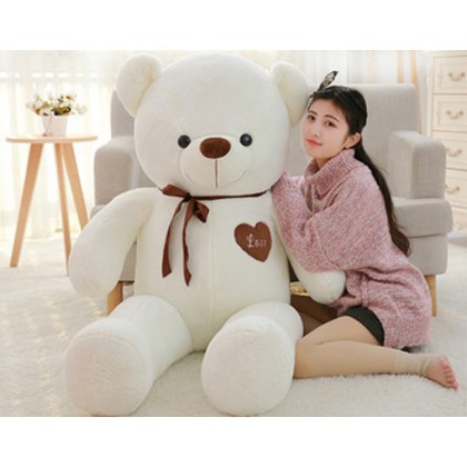 {M'SIA STOCK} Love Teddy SOFTTOYS/PLUSHTOYS/KIDSTOYS/DOLL 70CM 爱心泰迪熊娃娃玩具公仔70厘米 Anak Patung
