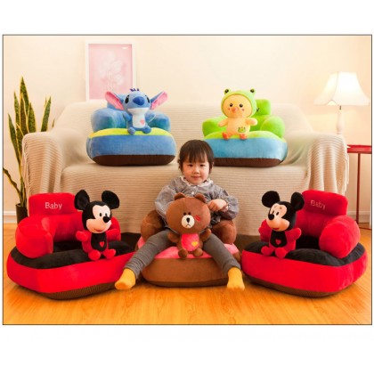  {M'SIA STOCK} Baby Sofa Support Seat Learning To Sit Plush Toys Travel Car 爆款现货宝宝学座椅毛绒玩具婴儿学坐椅儿童沙发 Bantal Duduk