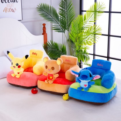  {M'SIA STOCK} Baby Sofa Support Seat Learning To Sit Plush Toys Travel Car 爆款现货宝宝学座椅毛绒玩具婴儿学坐椅儿童沙发 Bantal Duduk