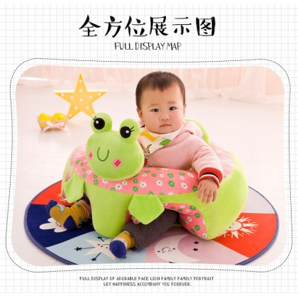 {READY STOCK} Baby Sofa Support Seat Learning Plush Toys Travel Car 爆款现货宝宝学座椅毛绒玩具婴儿学坐椅儿童沙发 Bantal Duduk