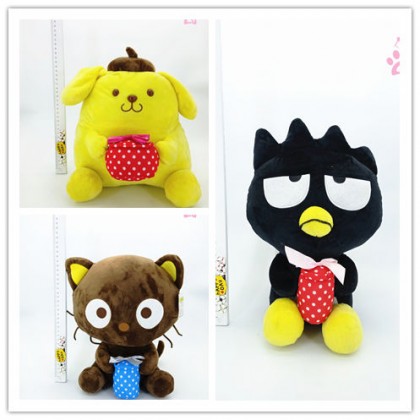 Pudding/XO/Cat With Gift SoftToys/PlushToys/KidsToys 25-35cm礼物布丁狗/XO/猫娃娃玩具公仔25厘米-35厘米