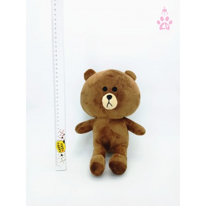 Line Brown Friend SoftToys/PlushToys/KidsToys 25-35cm  布朗熊家族娃娃玩具公仔25厘米-35厘米
