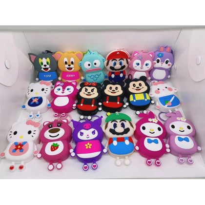 Mini Cartoon Coin Purse Key Chain   卡通迷你零钱包钥匙圈