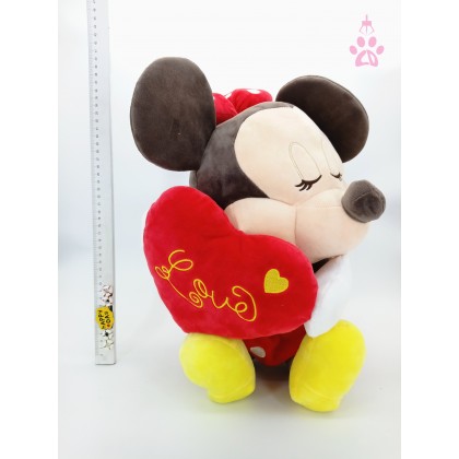 Disney Mickey Mouse Minnie Pillow SoftToys/PlushToys/KidsToys 25-45cm  迪士尼米奇米妮枕头娃娃玩具公仔25厘米-45厘米