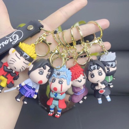 Shin Chan Naruto Key Chain   火影蜡笔小新钥匙圈