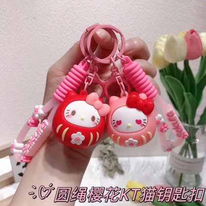 Sakura Kitty Key Chain 樱花凯蒂猫钥匙圈 Sakura Kitty Key Chain 樱花凯蒂猫钥匙圈