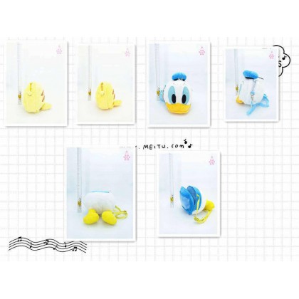 Pikachu /Donald Duck Bag SoftToys/PlushToys/KidsToys 25-35cm  皮卡丘屁屁唐老鸭包包娃娃玩具公仔25厘米-35厘米