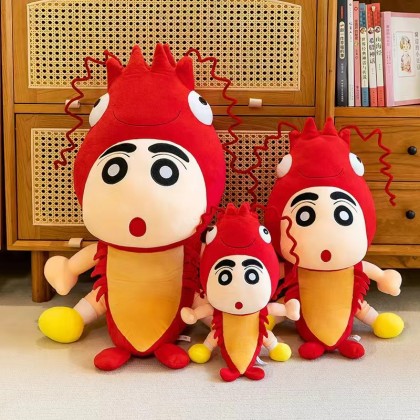 Lobster Shin Chan 45CM   龙虾蜡笔小新 45厘米