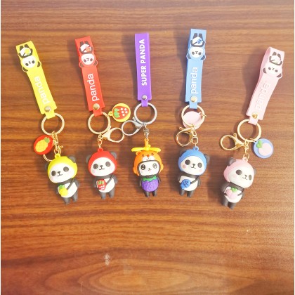 Fruit Panda Key Chain 水果熊猫钥匙圈 Fruit Panda Key Chain 水果熊猫钥匙圈