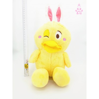 Little Yellow Chicken SoftToys/PlushToys/KidsToys 25-35cm 兔耳小鸡娃娃玩具公仔25厘米-35厘米 