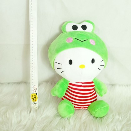 {M'SIA STOCK} Dress Hello Kitty SoftToys/PlushToys/KidsToys 25-35cm 坐姿变装凯蒂猫娃娃玩具公仔25厘米-35厘米  Anak Patung
