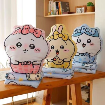 Chiikawa Pillow With Blanket   吉伊卡哇枕头被