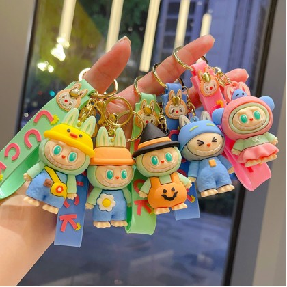 Dressing Labubu Key Chain 便装拉布布钥匙圈 Dressing Labubu Key Chain 便装拉布布钥匙圈