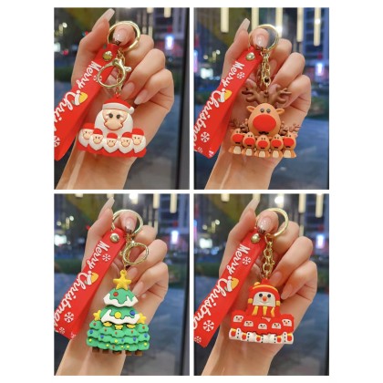 Christmas Jenga Key Chain 圣诞叠叠乐钥匙圈 Christmas Jenga Key Chain 圣诞叠叠乐钥匙圈