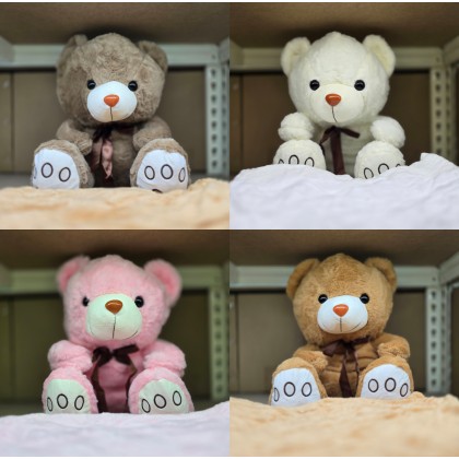 Scarf Teddy Pillow With Blanket   围巾小熊枕头被