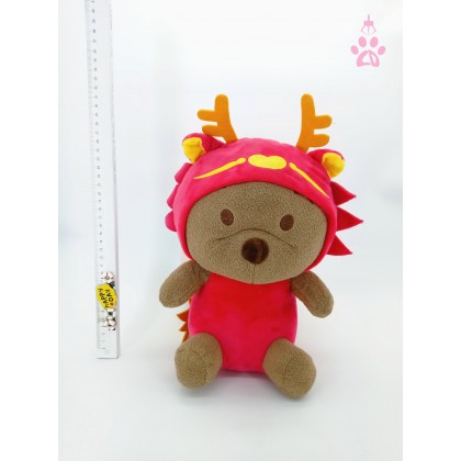 {READY STOCK}  Zodiac Bear SoftToys/PlushToys/KidsToys 25-35cm 十二生肖熊25厘米-35厘米 Anak Patung