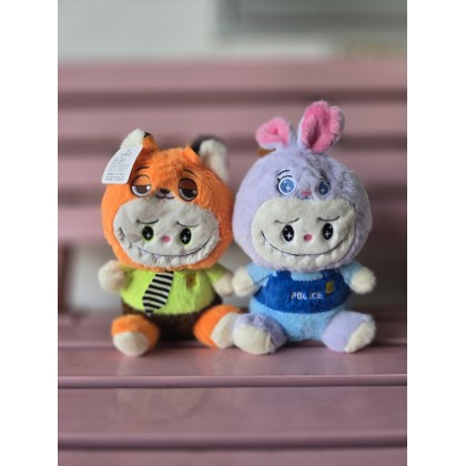 Zootopia Labubu 7INCH 21CM   动物世界拉布布 7寸 21厘米