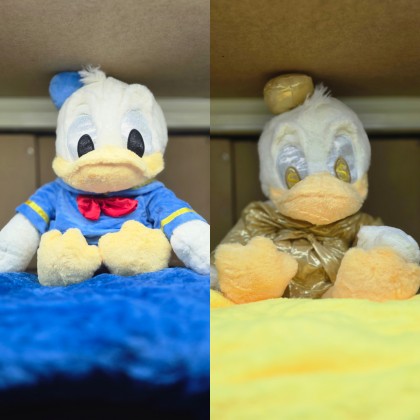 Donald Duck Pillow With Blanket   唐老鸭枕头被