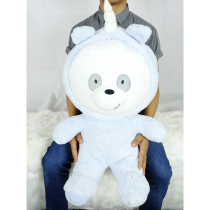 Dressing We Bare Bears SoftToys/PlushToys/KidsToys 60cm 穿衣三只熊娃娃玩具公仔60厘米