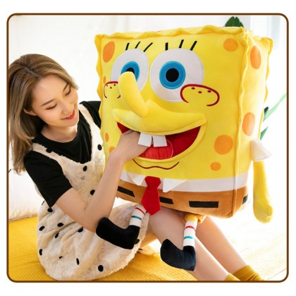 SpongeBob SoftToys/PlushToys/KidsToys 85cm 海绵宝宝娃娃玩具公仔85厘米 Patung Beruang