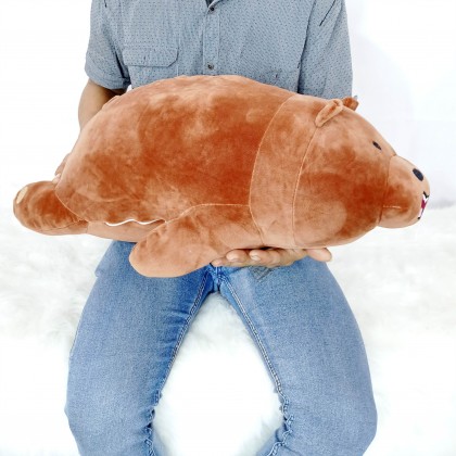 We bare bear (Stretch Cotton) SoftToys/PlushToys/KidsToys 50cm 咱们裸熊/趴三只熊太空棉娃娃玩具公仔50厘米 Patung Beruang We bare bear (Stretch Cotton) SoftToys/PlushToys/KidsToys 50cm 咱们裸熊/趴三只熊太空棉娃娃玩具公仔50厘米 Patung Beruang