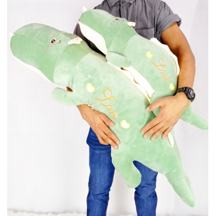 Crocodile（Stretch Cotton） SoftToys/PlushToys/KidsToys 60cm 鳄鱼太空棉娃娃玩具公仔60厘米 Patung Beruang